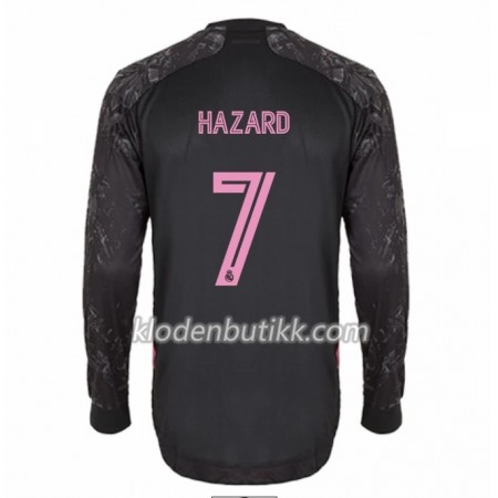 Real Madrid Eden Hazard 7 Tredje Fotballdrakt 2020-2021 Langermet
